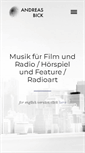 Mobile Screenshot of andreasbick.de